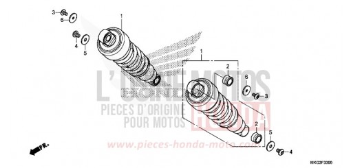 REAR CUSHION CMX500AH de 2017